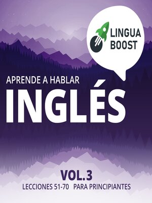 cover image of Aprende a hablar inglés Volume 3